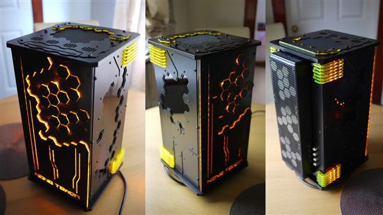迷你身段ITX水冷機箱 海外網友MOD秀